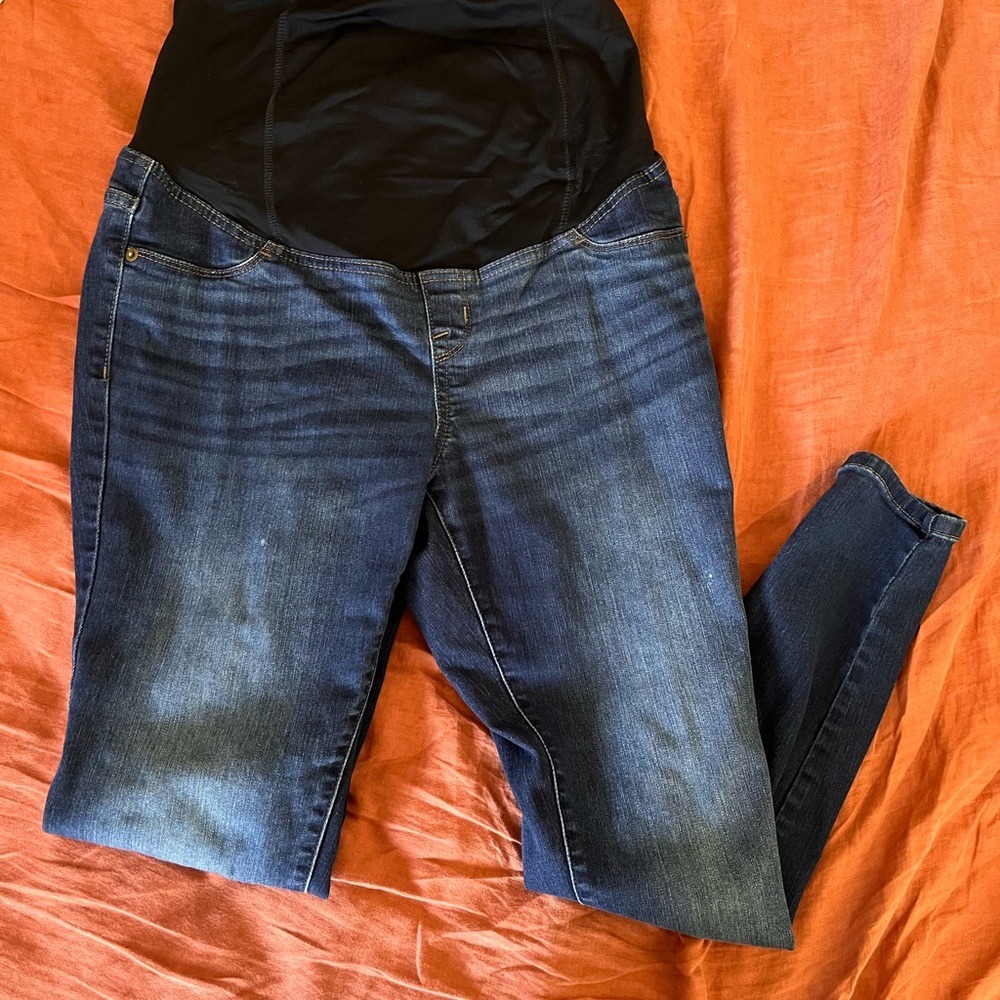 Women's Blue Maternity Jeans